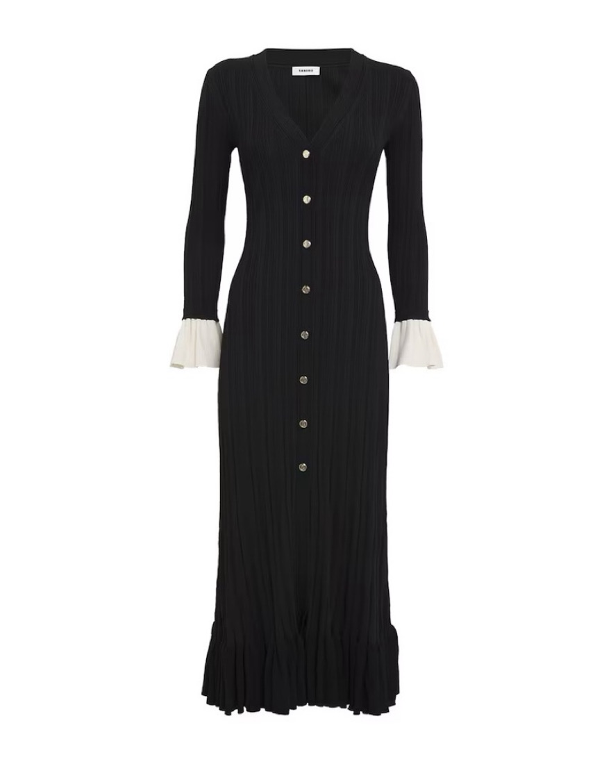 Sandro Knit Dress by Sandro - Pickle