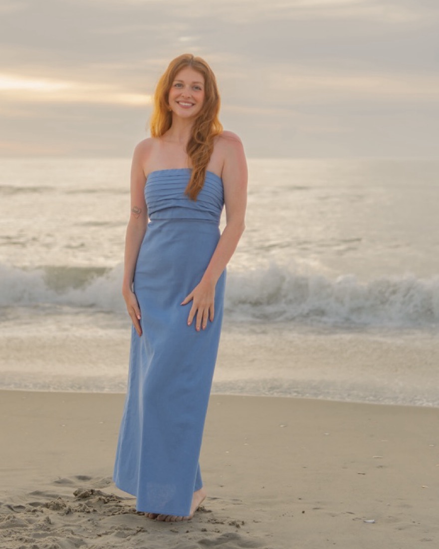 Abercrombie Linen Dress by Abercrombie and Fitch - Pickle