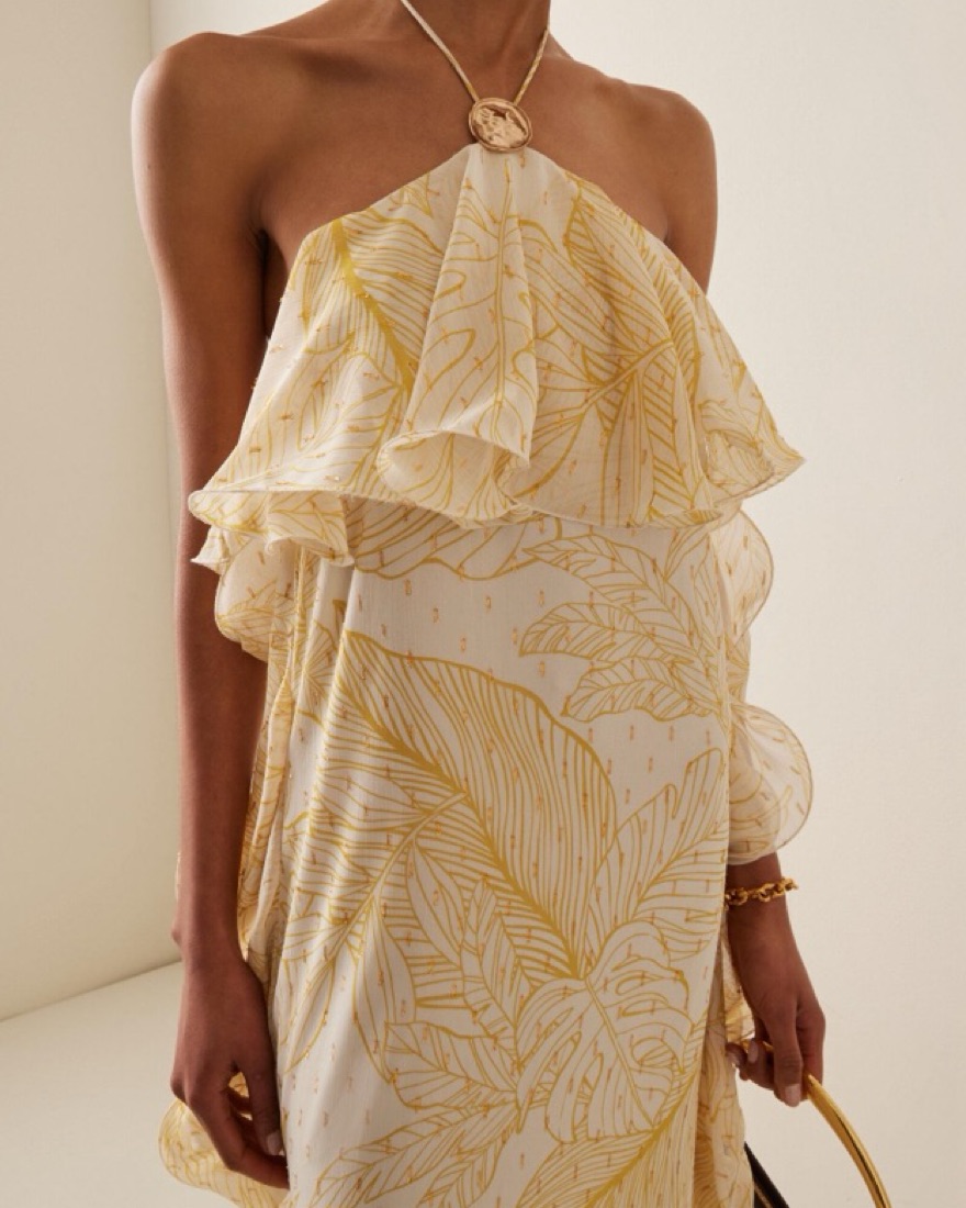 Alexis Ava Georgette Maxi Dress by Alexis - Pickle