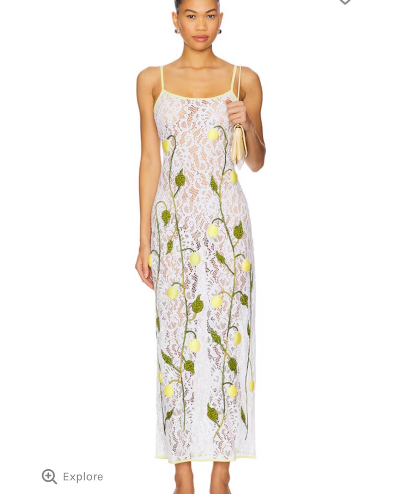 Under The Lemon Tree Dress by Leslie Amon - Pickle
