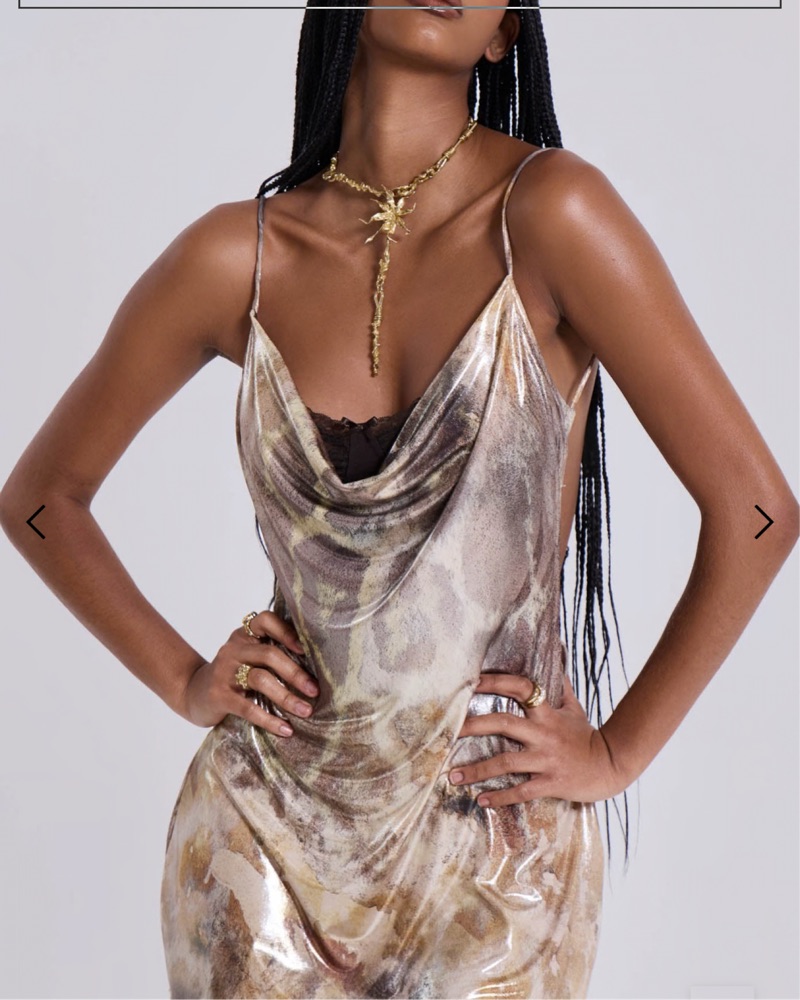 jaded london gold dress Jaded London Mini Dress by Jaded London