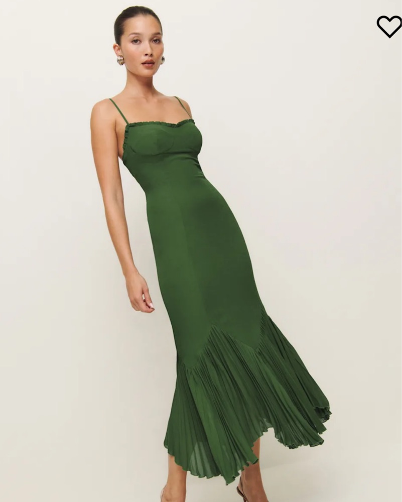 reformation butterfly dress green Red and Green Blazer: Men's Christmas Outfits