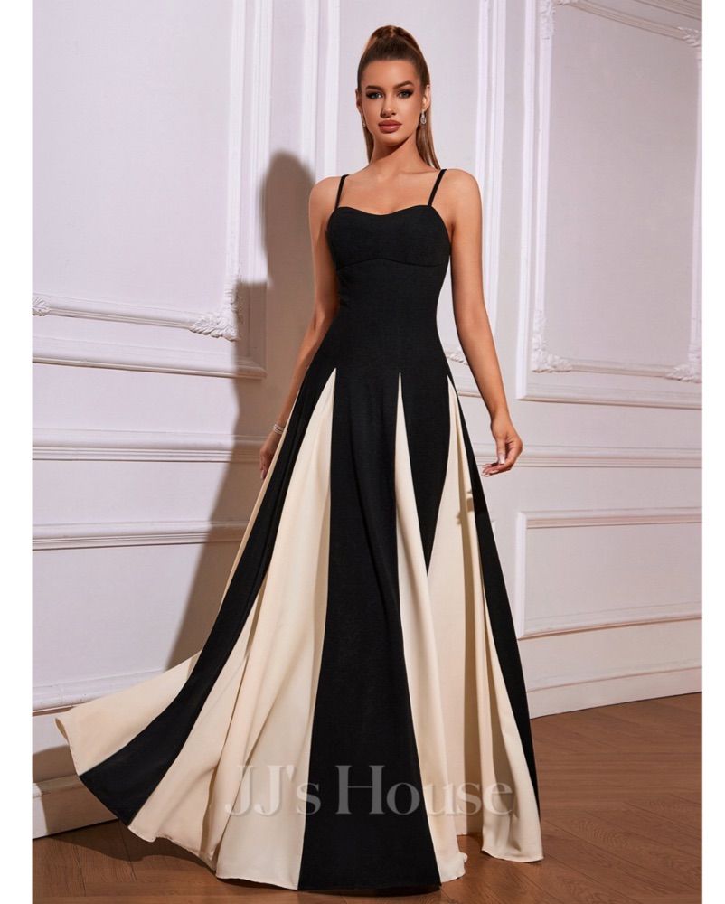 Elegant Black and Cream Gown by JJs House - Pickle