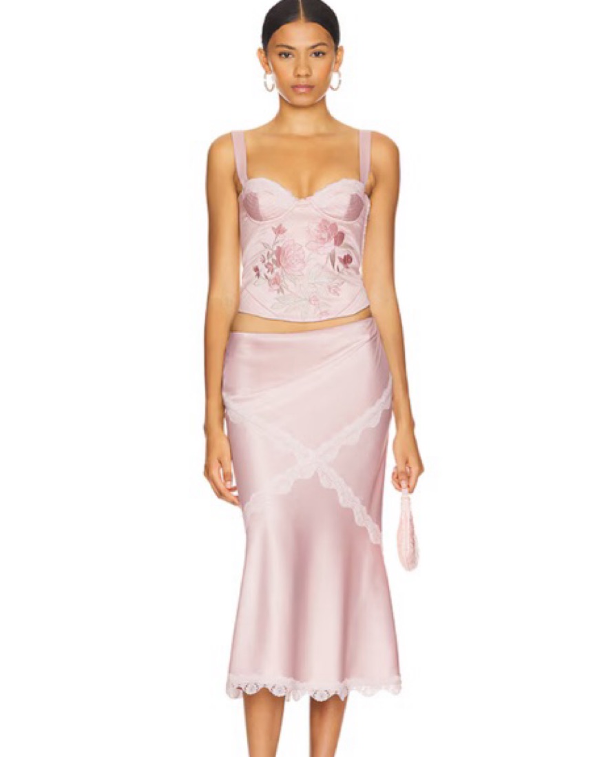 Pink Silk Set Revolve LOBA by LOBA - Pickle