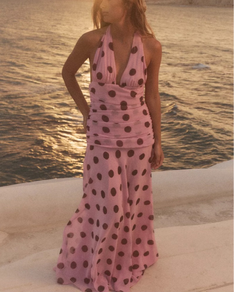 Zara Polka Dot Dress by Zara - Pickle