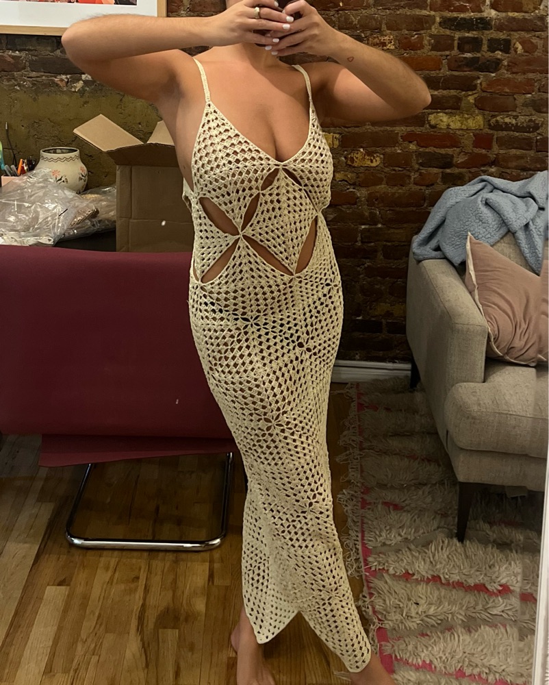 LPA Crochet Dress by LPA - Pickle