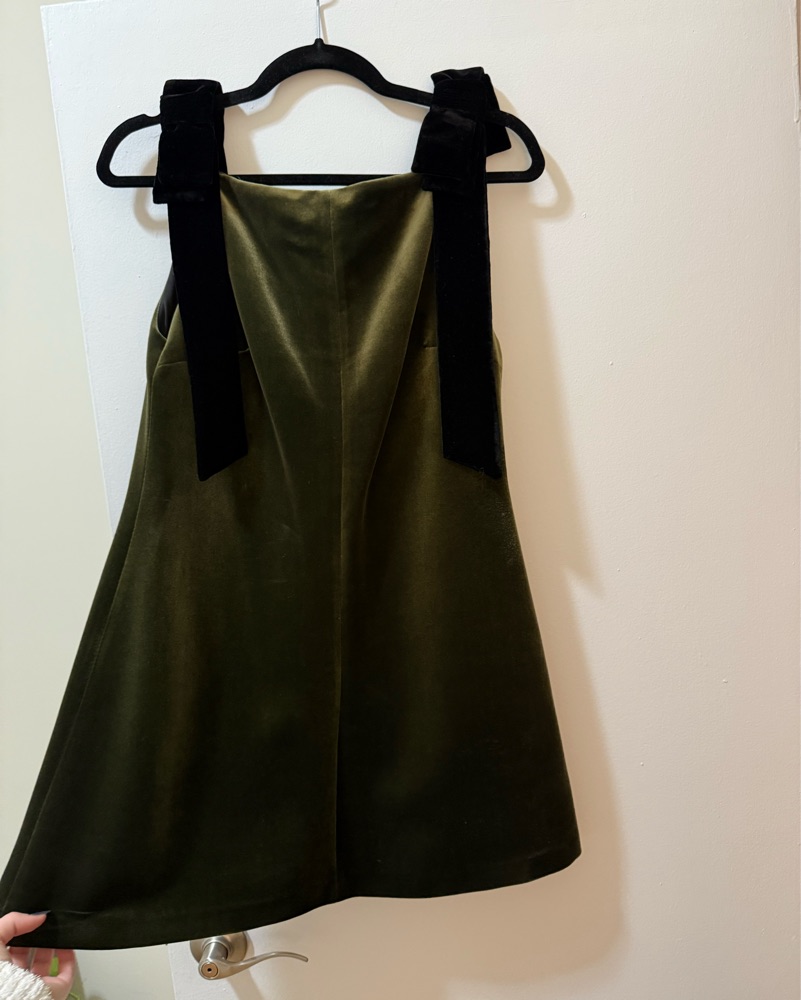 zara green pinafore dress Green Animal Print Pinafore Dress 6M-9M / Green by Kids Atelier