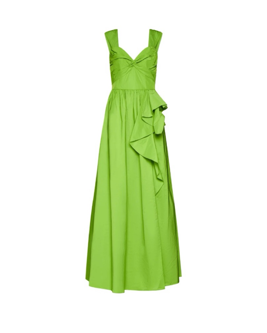 marchesa notte green lace dress $995 NEW Marchesa Notte Lace Green Blue Embroidered Gown Guipure Dress  Flowers 2
