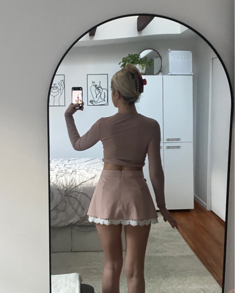 Heaven by Marc Jacobs Pink Pleated Skirt by Heaven By Marc Jacobs