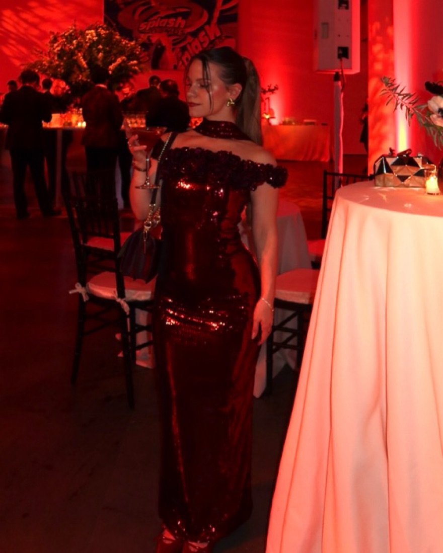 meshki red sparkle dress Red Sequin Meshki Dress by Meshki