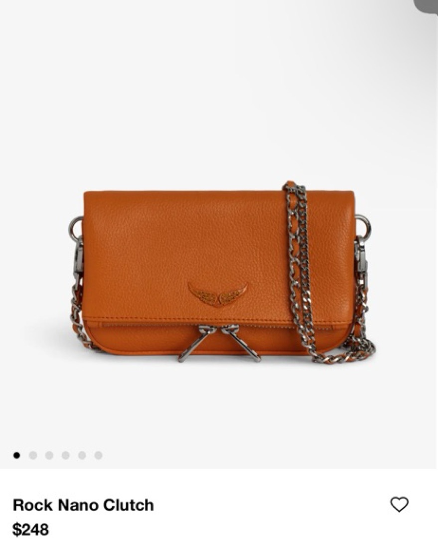 Zadig And Voltaire Orange Bag by Zadig&Voltaire - Pickle
