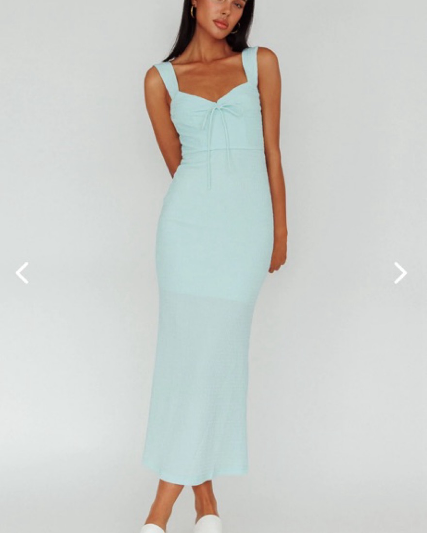 selfie leslie green maxi dress Amaretto Lace Waist Ruffle Maxi Dress Hunter Green main image 1