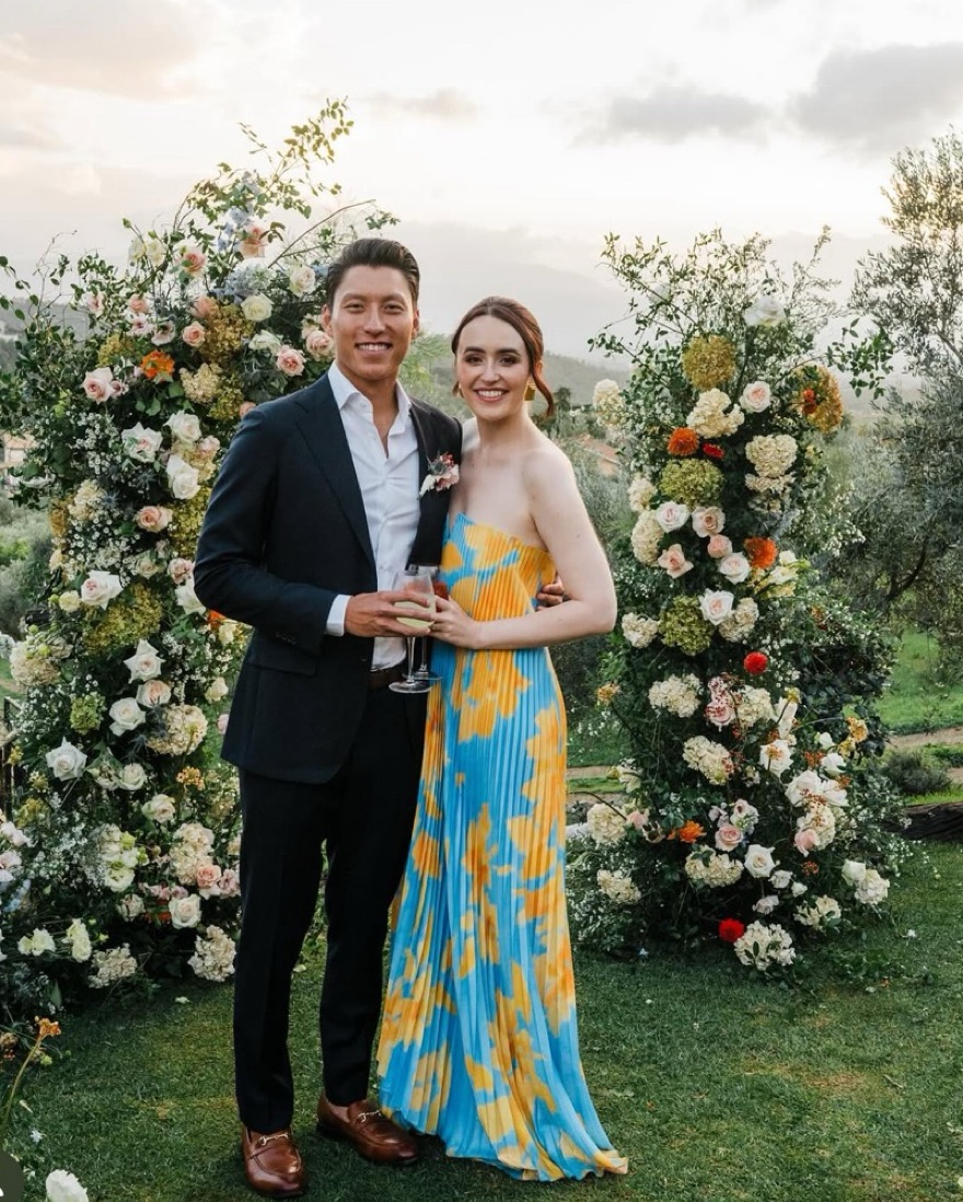 lidee blue dress Gala Gown in Summer Blue | The Borrowed Collective main image 1