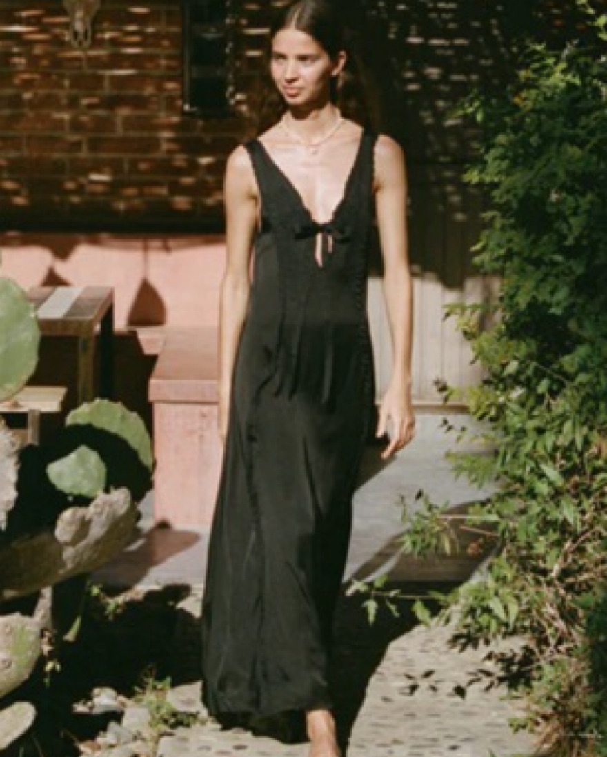 Ciao Lucia Black Serena Maxi Dress | Pickle