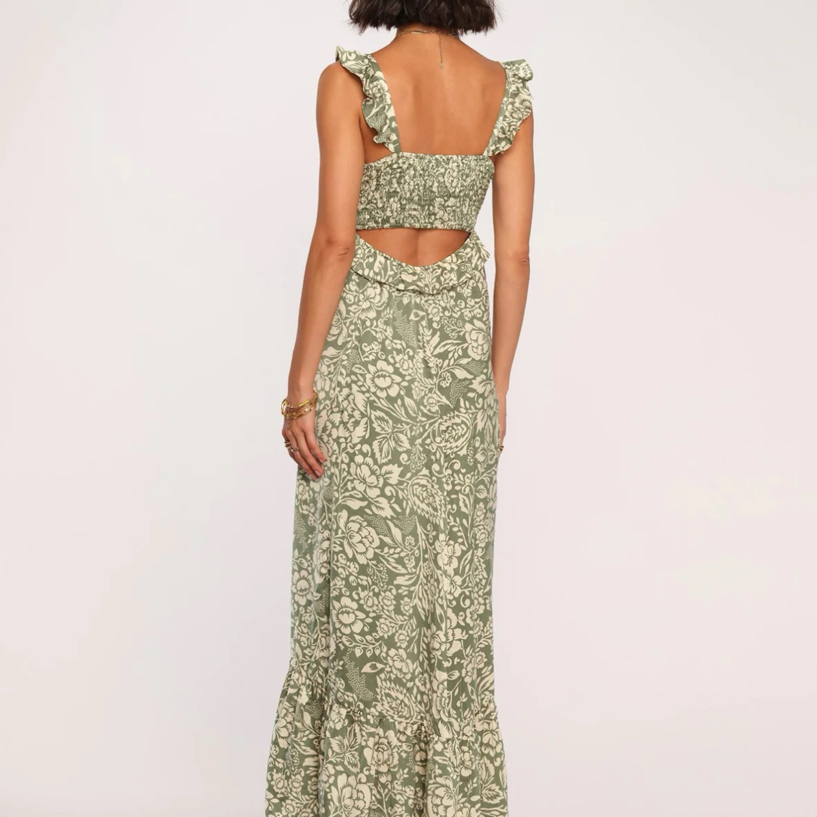 mauve pink maxi dress ECB Exclusive: Melody Floral Maxi Dress, Mauve 3XL