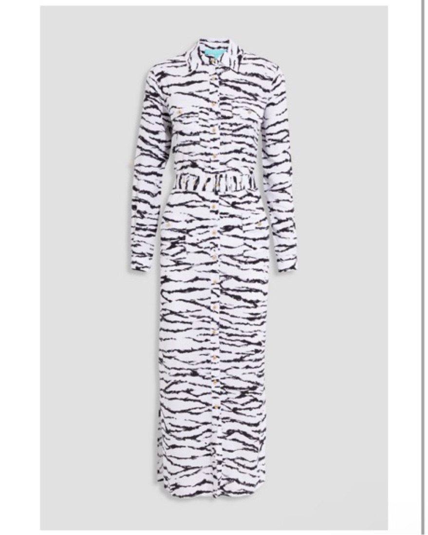 Zebra Print Maxi Dress - Melissa Odabash by Melissa Odabash - Pickle