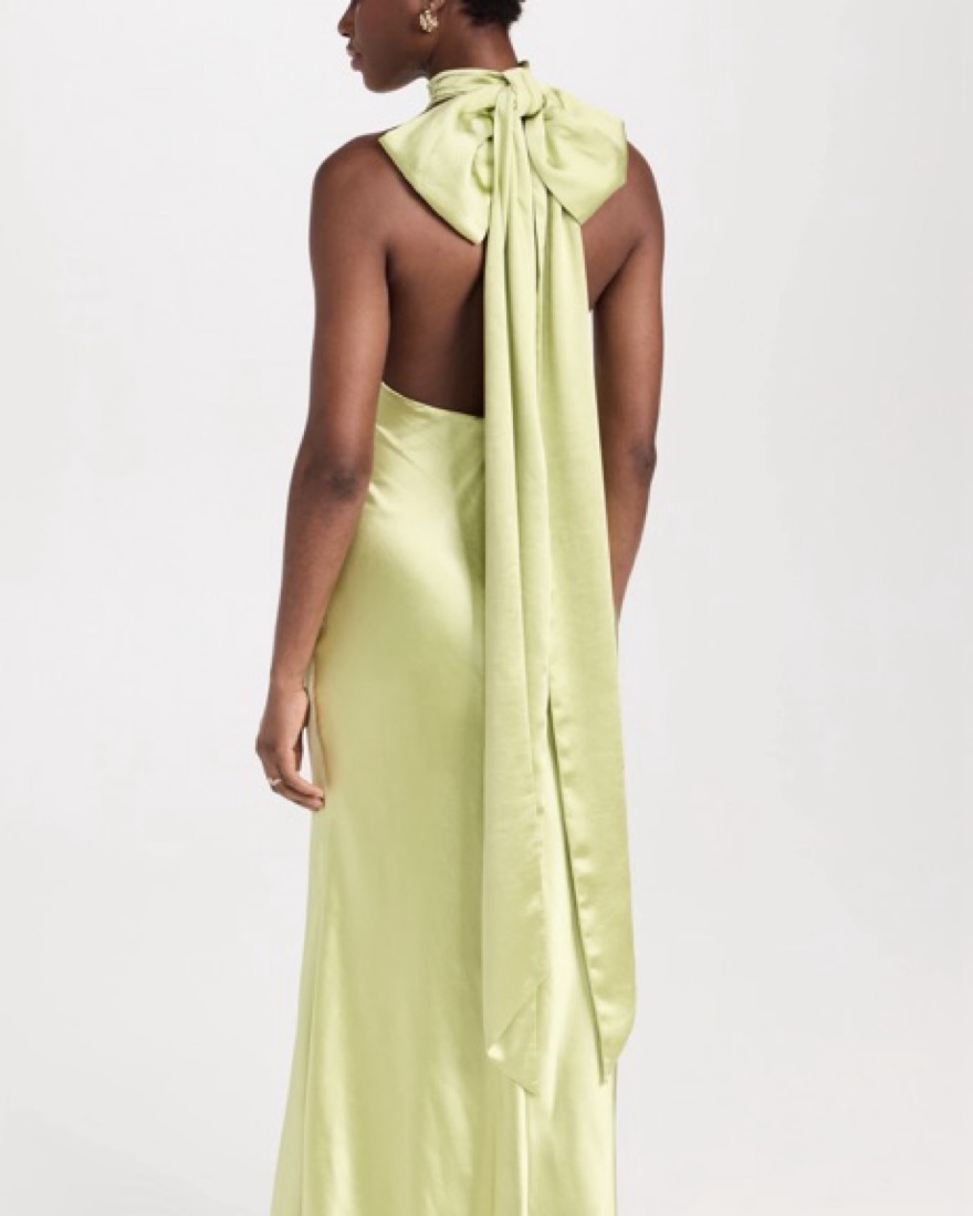 GREEN Evianna dress by misha - Wedding! by Misha - Pickle