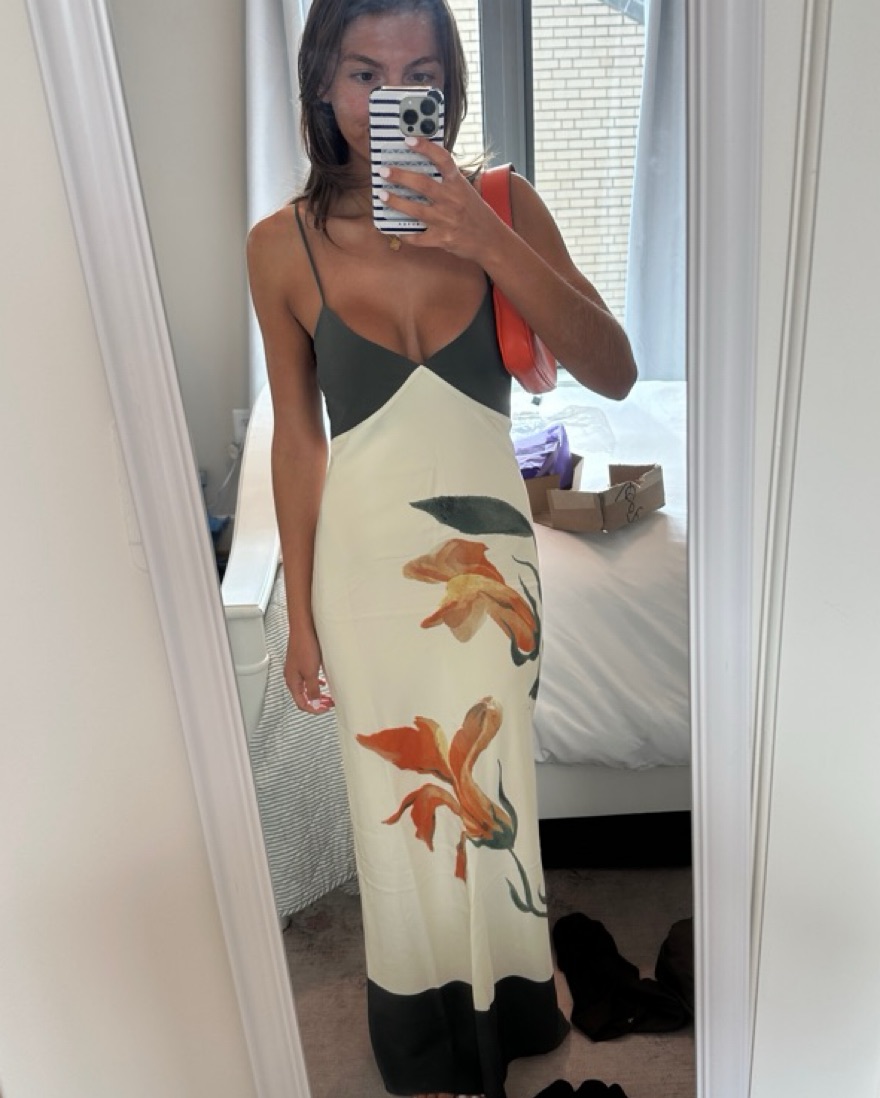 black maxi high neck dress Tova | Black High-Neck Long-Sleeve Maxi Dress