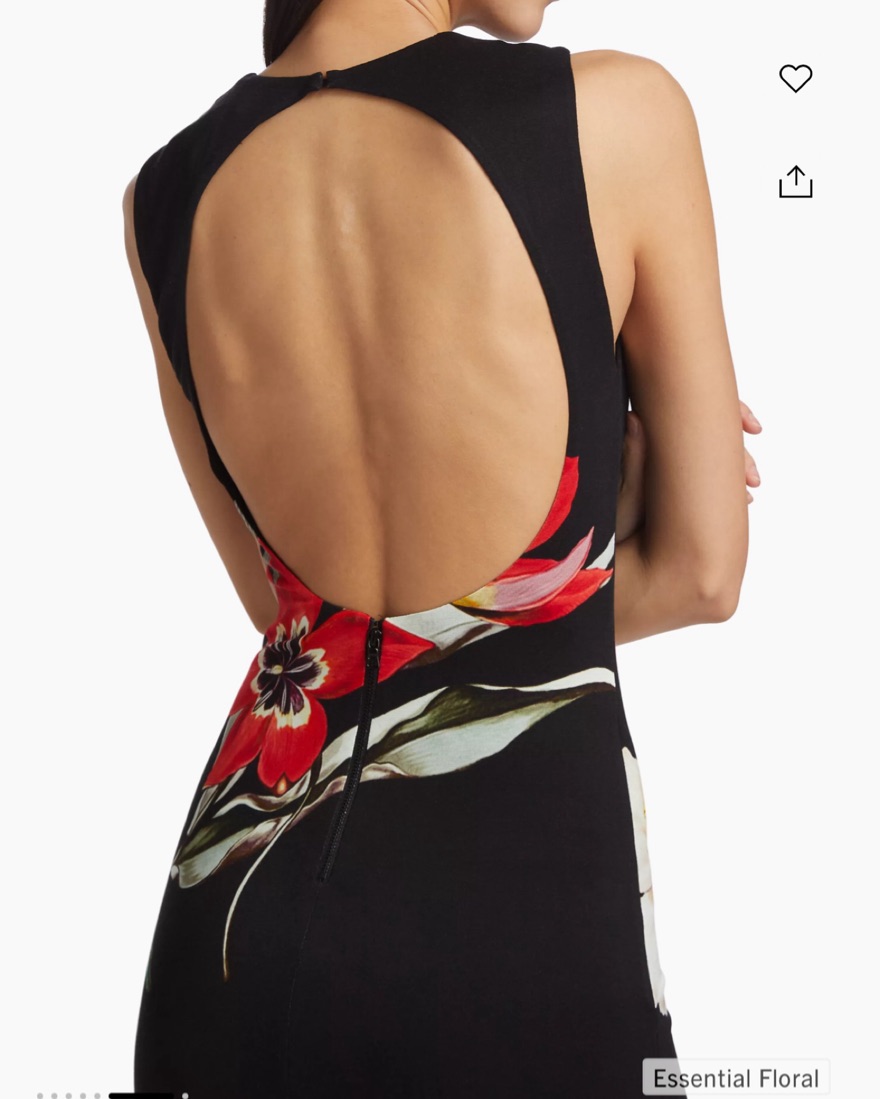 strapless open back dress Retrofete Bella Sequin Dress main image 0
