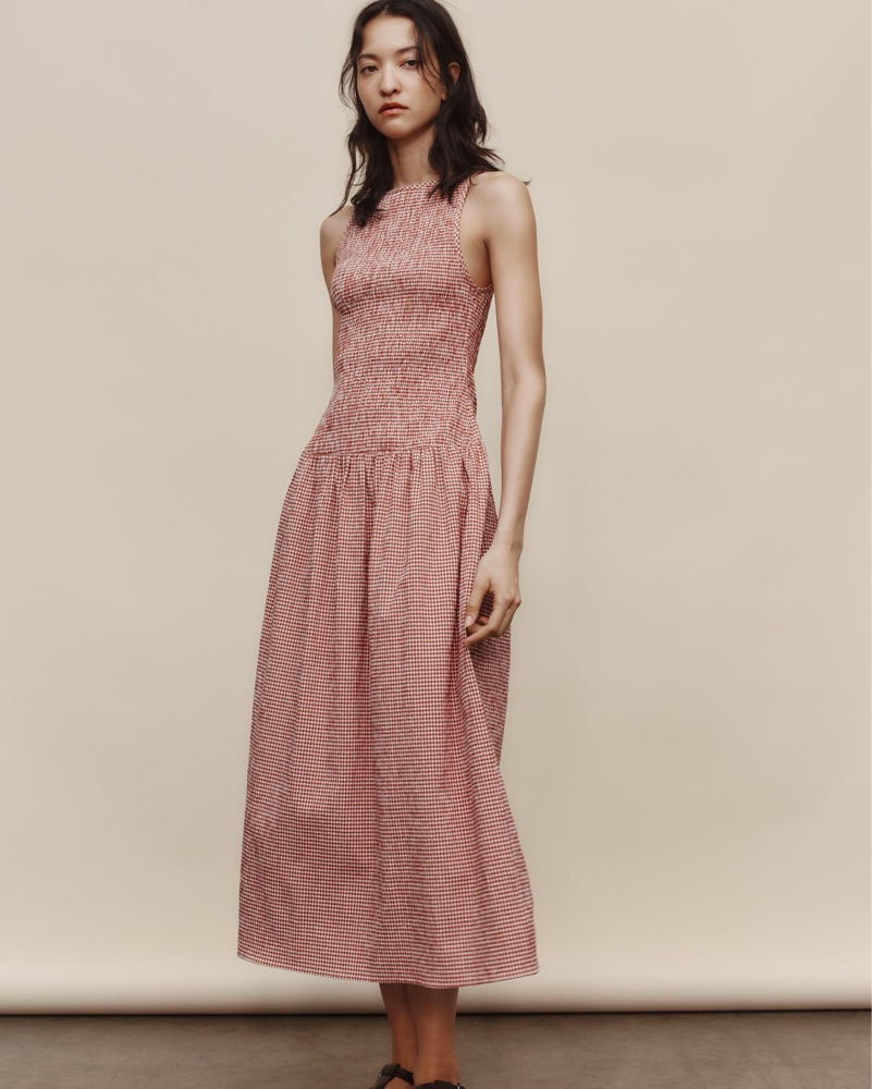 zara pink gingham dress Midi by Zara Gingham check print. Zara's Summer Sale: Shop Must-Haves