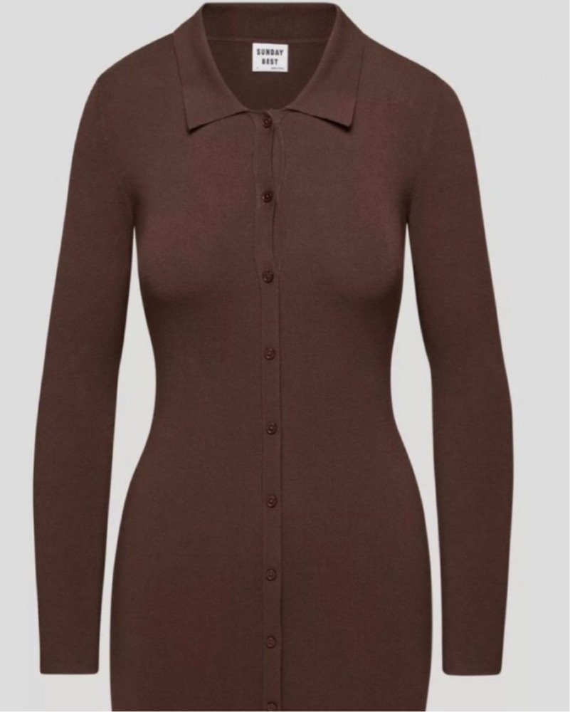 Aritzia Brown Sweater Dress by Aritzia - Pickle