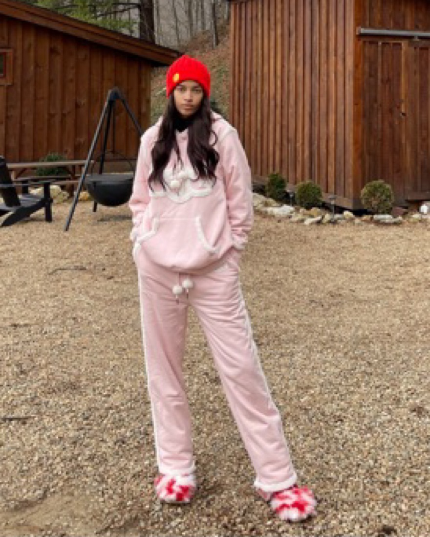 Telfar x Uggs Sweatsuit by Telfar - Pickle