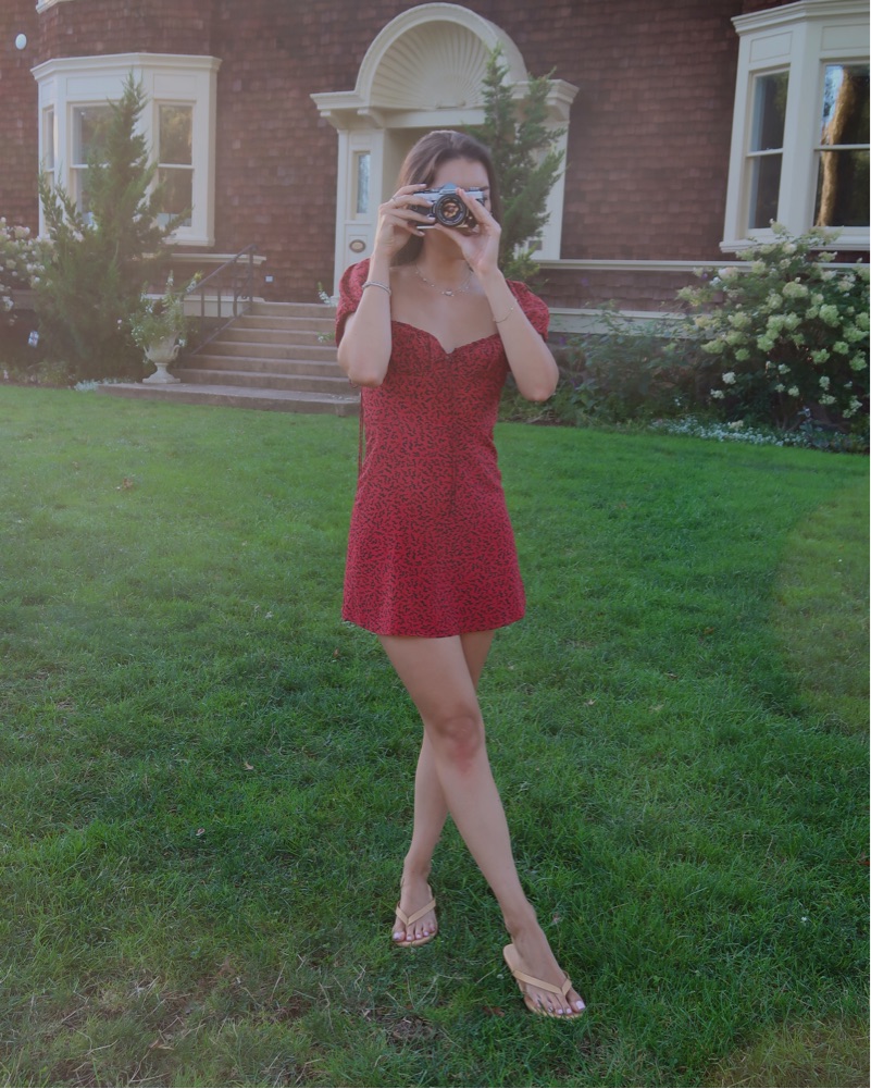 realisation par red mini dress Realisation Par Roxy Mini Dress  Rent with Iz