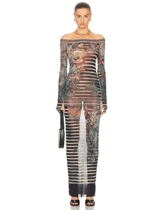 【2000Archives】SAILOR TROMPE L'OEIL DRESS Y/Project Jean Paul gaultier Edition THE TROMPE L'OEIL