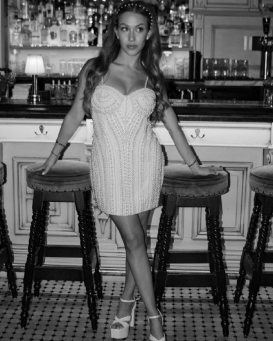 Retrofte Deema Pearl Dress by Retrofete - Pickle