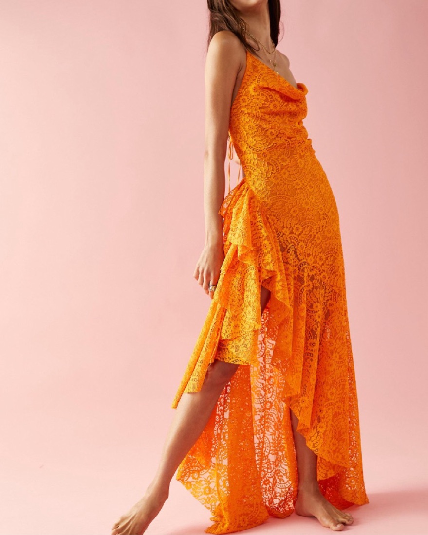janhvi maxi dress in hot pink nbd Janhvi Maxi Dress
