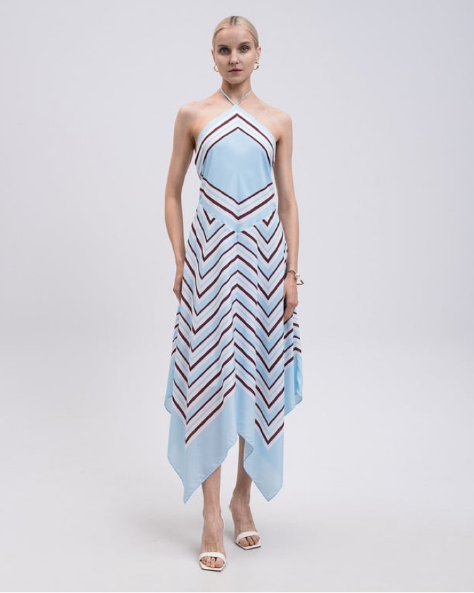 Simkhai Halter dress by Jonathan Simkhai - Pickle