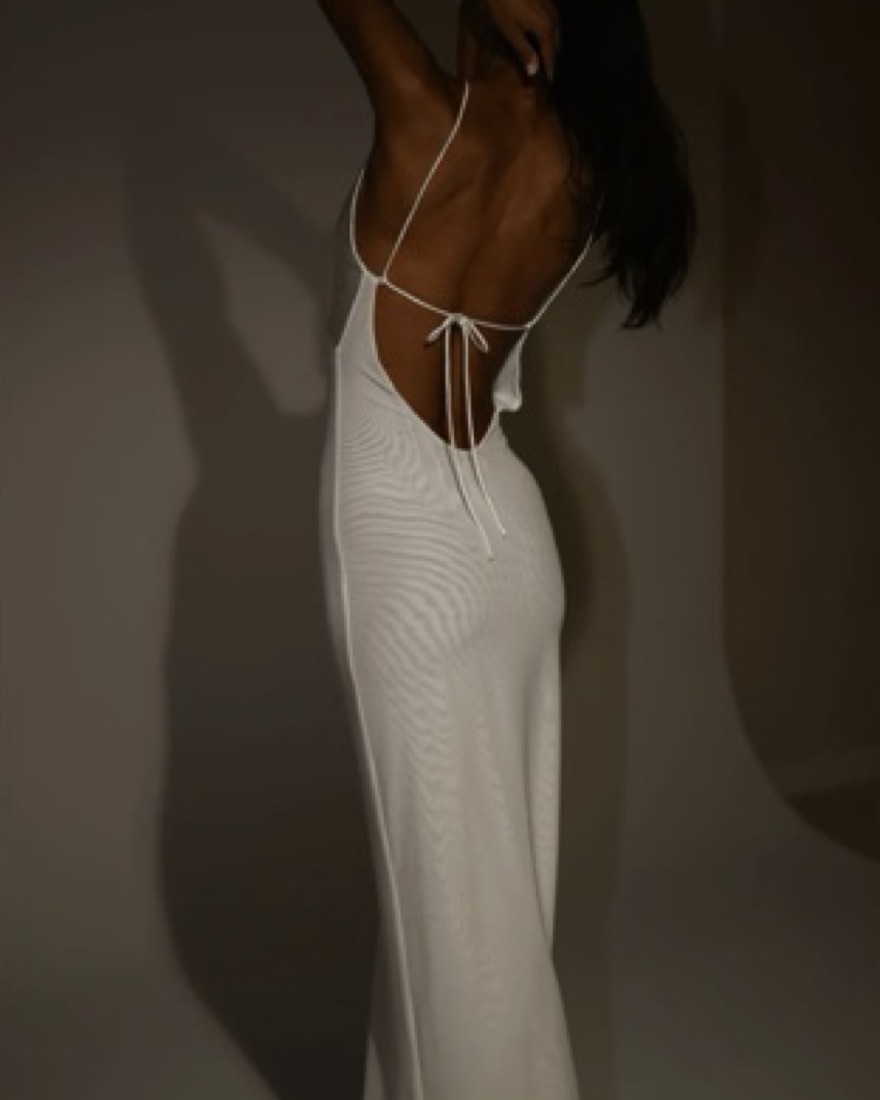 meshki maya beaded dress Angelique Beaded Crepe Maxi Dress / Black | MESHKI main image 0