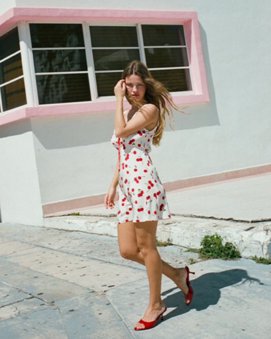 Realisation Par The Alexa Dress by Realisation Par - Pickle