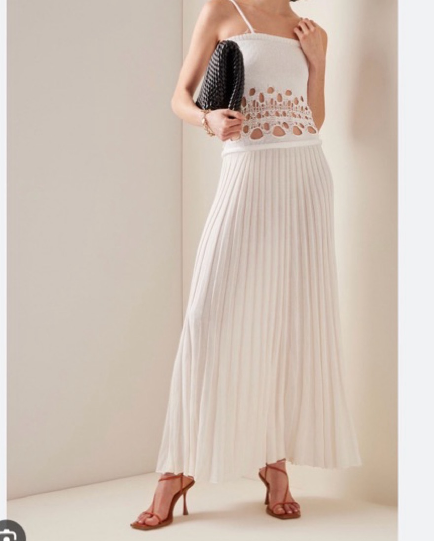 Christopher Esber White Knit Dress by Christopher Esber - Pickle