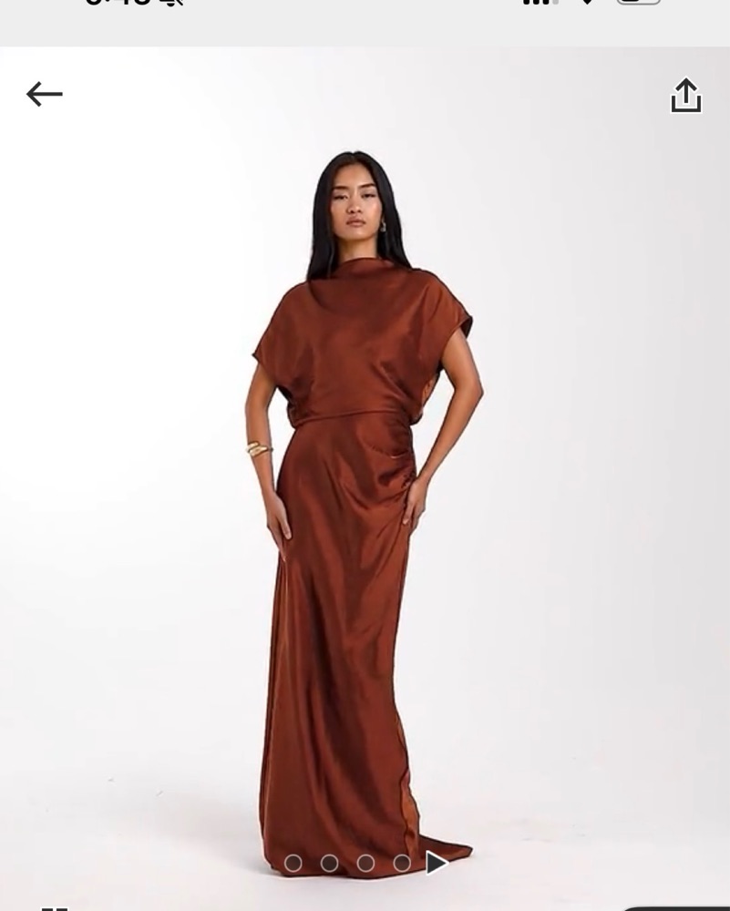 maternity holiday dress Plus Maternity One Shoulder Sleeveless Tulle Layered Hem Party Dress Khaki / 4XL