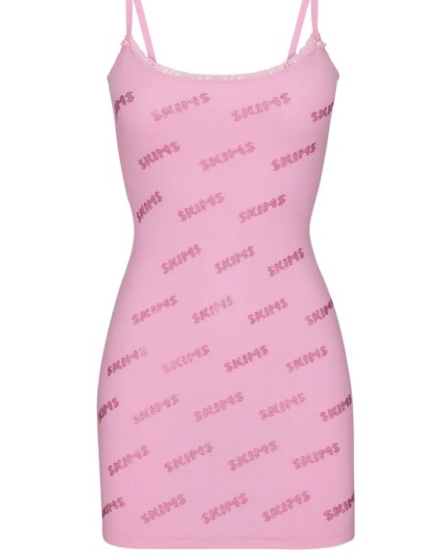 skims dress glitter SKIMS Jelly Sheer Cami Long Dress main image 0