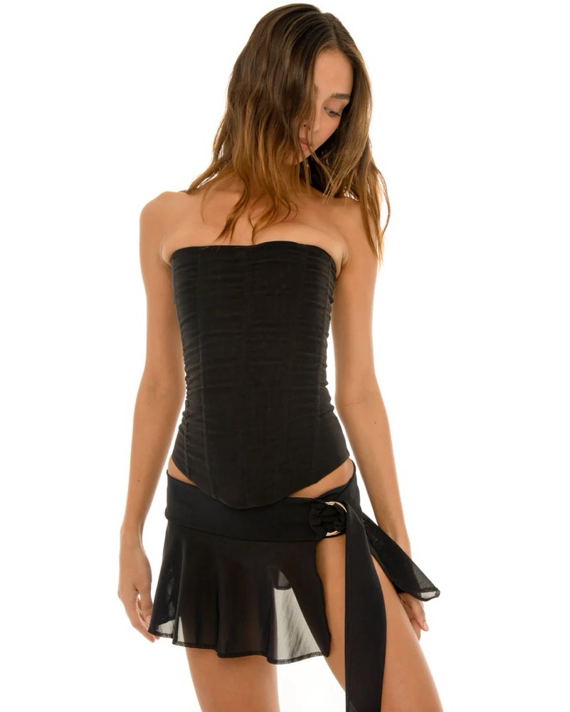 Areyouami Sunniva Skirt by Are You Am I - Pickle