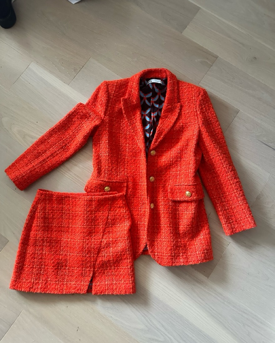 ◆Since Then◆ Onyx tweed two-piece Onyx tweed set – SINCETHEN