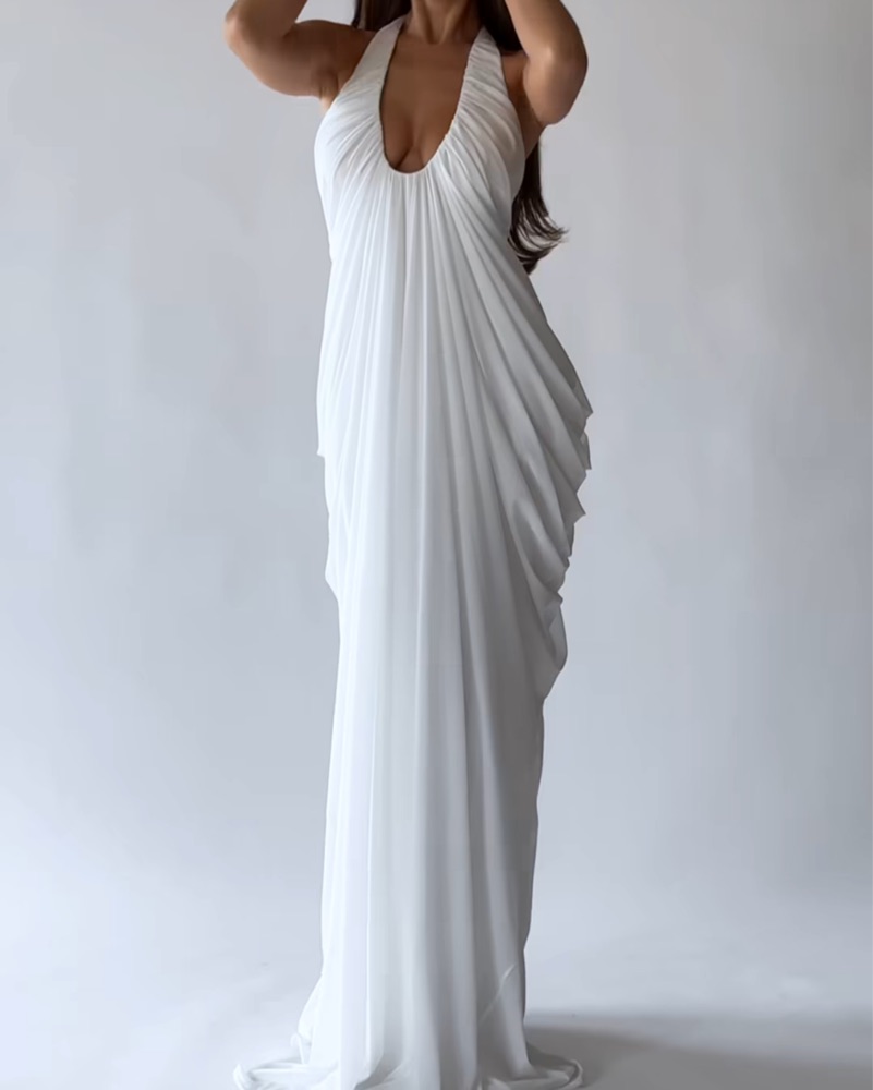 White Gown by Shop leau - Pickle