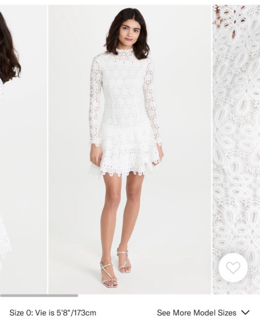 【JICHOI】SS24 LACED DRESS Marshal Crepe & Lace Gown | Tadashi Shoji