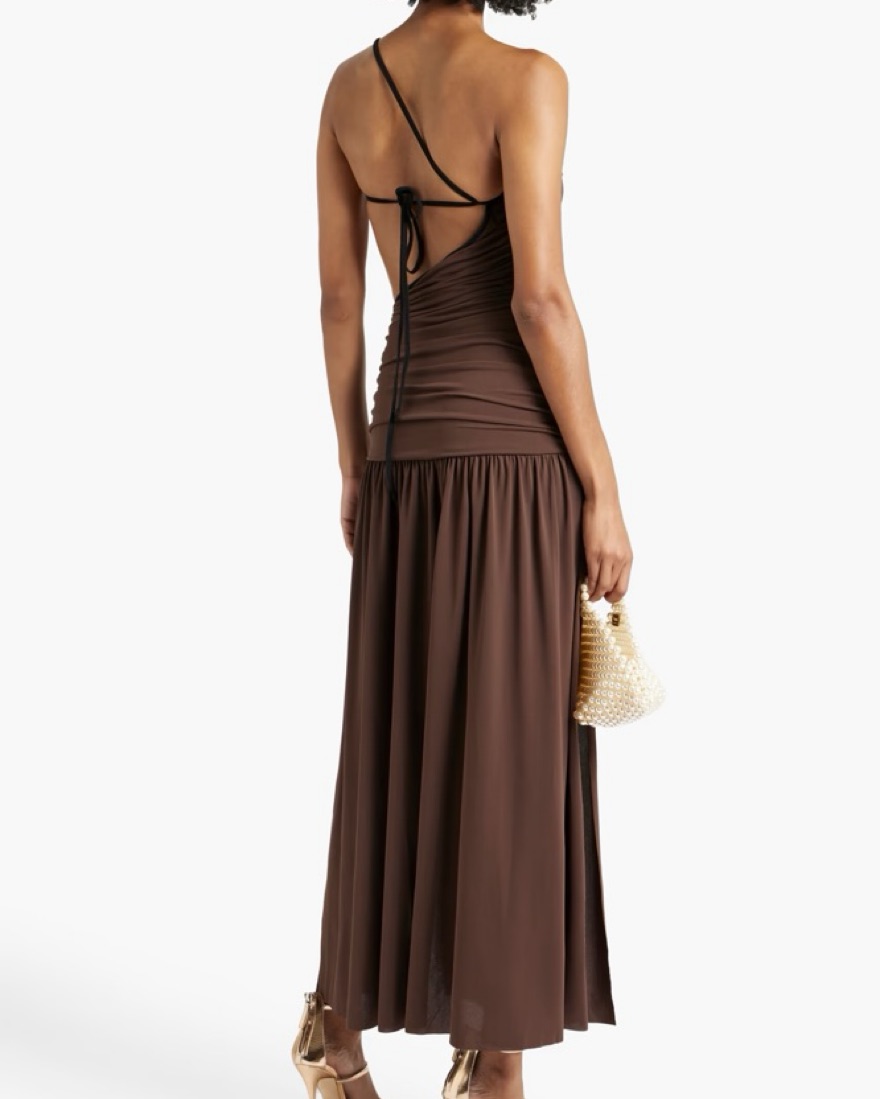Bec & Bridge Lena Asymmetric CutOut Maxi by Bec & Bridge - Pickle