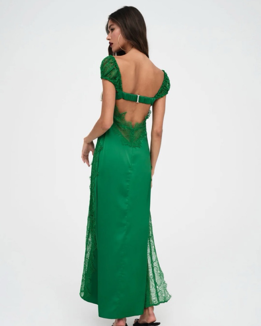 For Love and Lemons Casey Maxi Dress by For Love & Lemons - Pickle