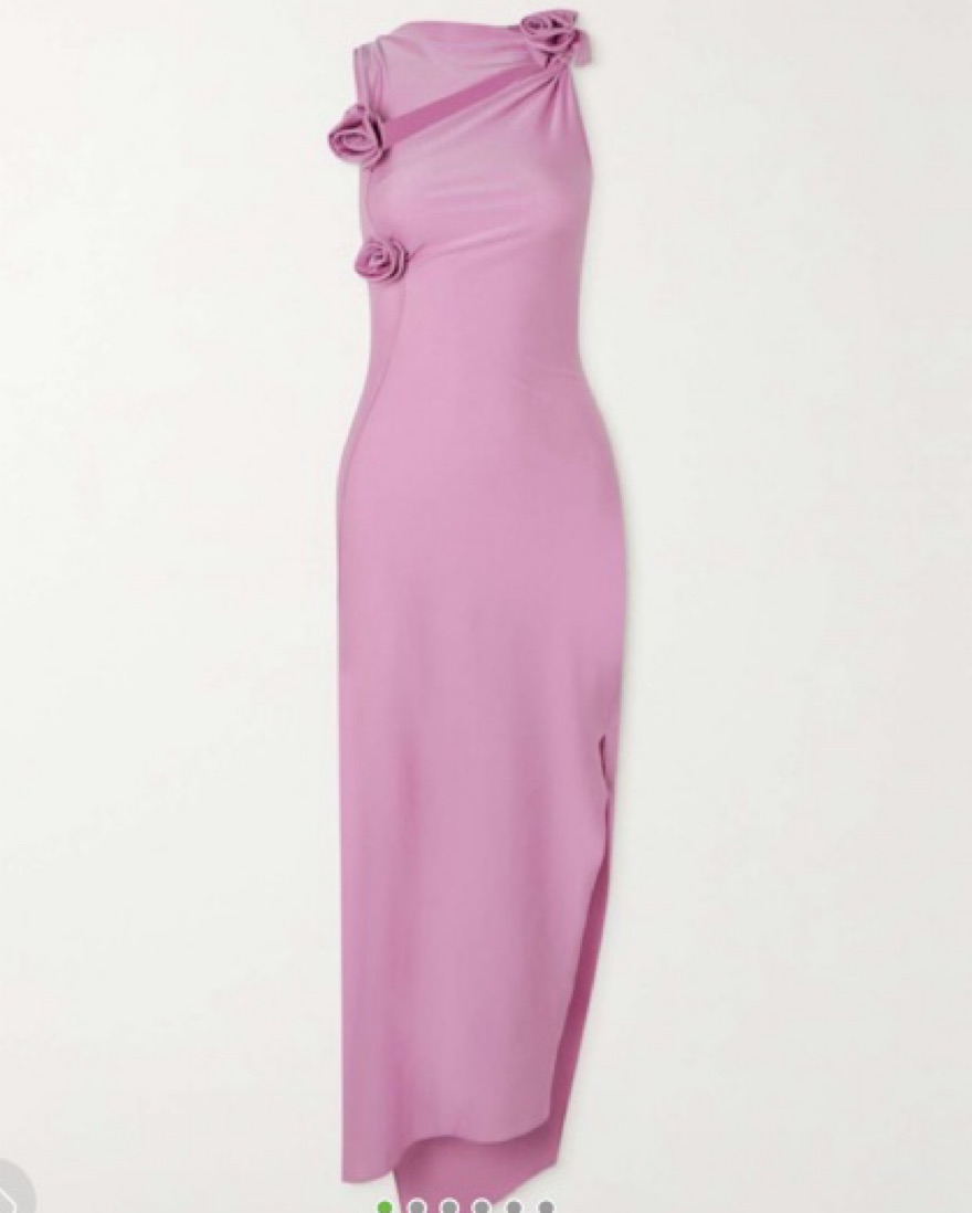 coperni pink dress Coperni lace-detail Asymmetrical Mini Dress | Pink