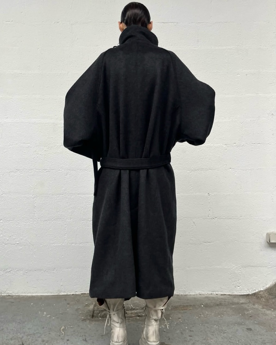 NO FAITH trench Coat by No Faith Studios - Pickle