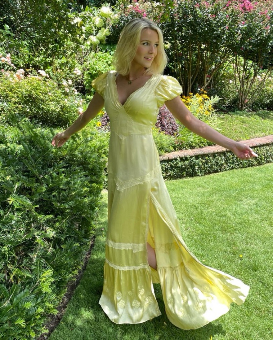 green love shack fancy dress Love Shack Fancy main image 1