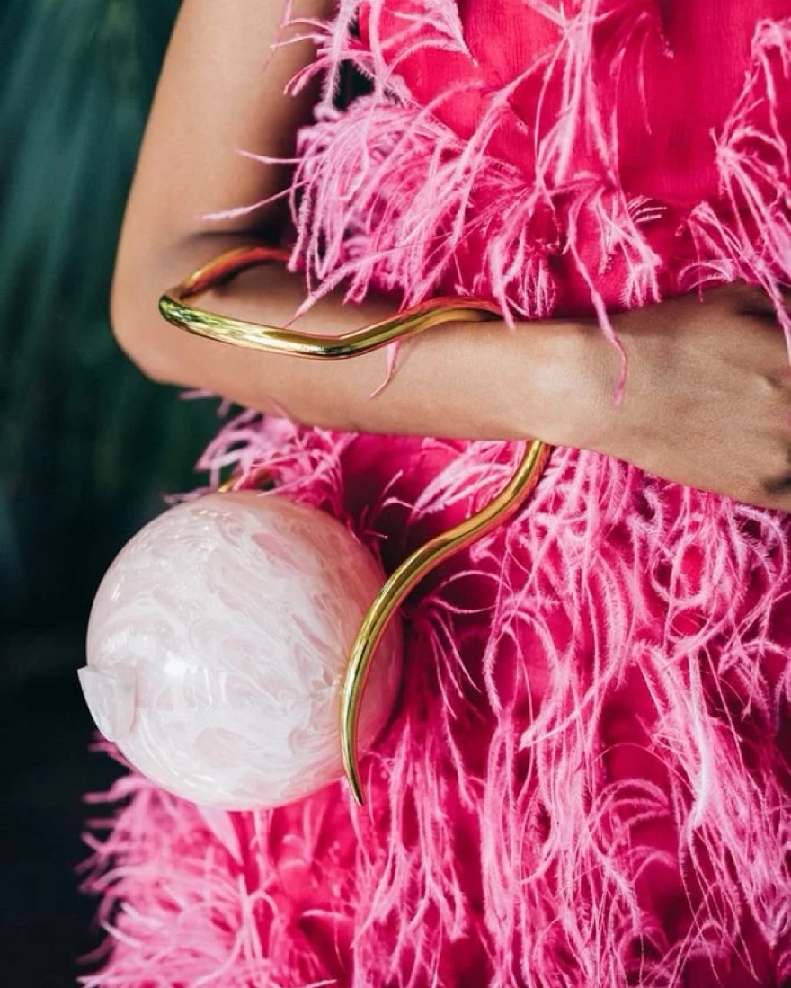 Cult Gaia Pearl Bag Pickle