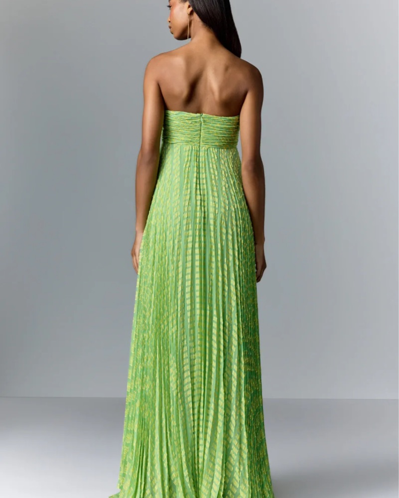 alexis green strapless dress Alexis Robia Dress  Shop at the Mix