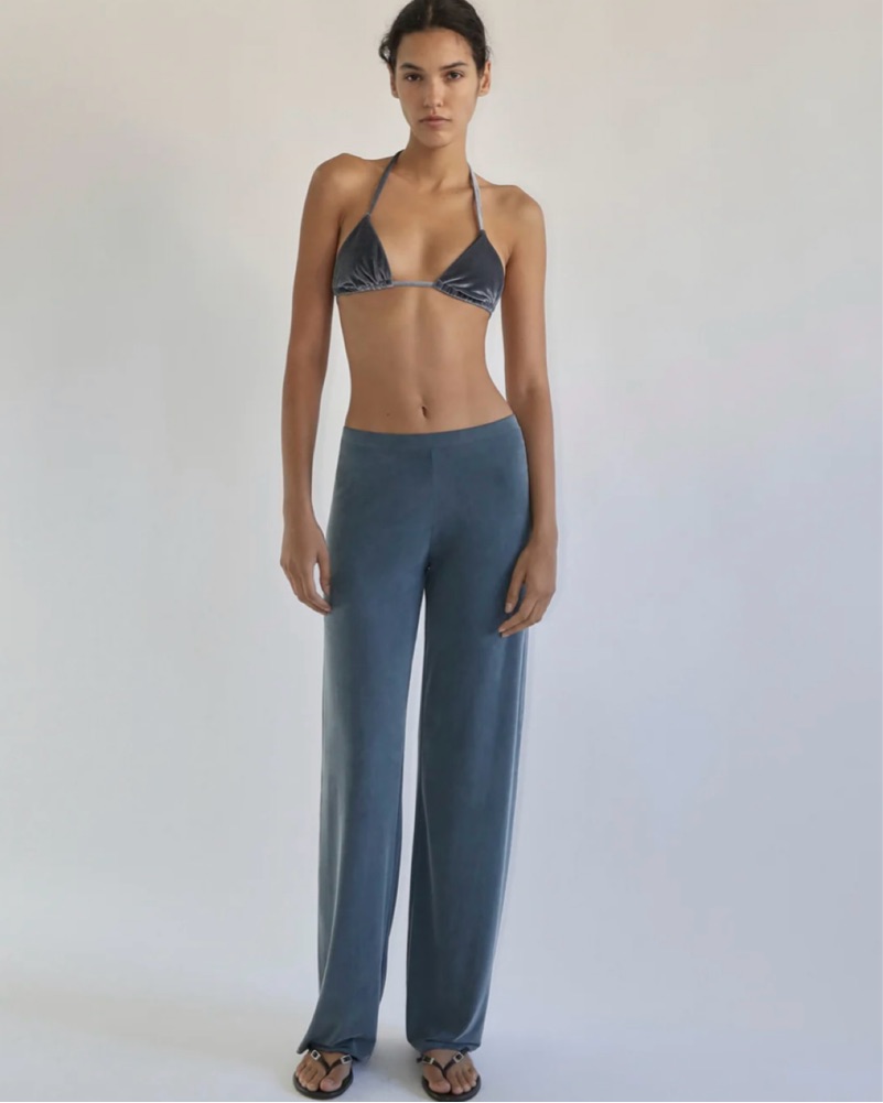 palomawool ニットパンツ ブルー Paloma Wool Julio Pants by Paloma Wool - Pickle