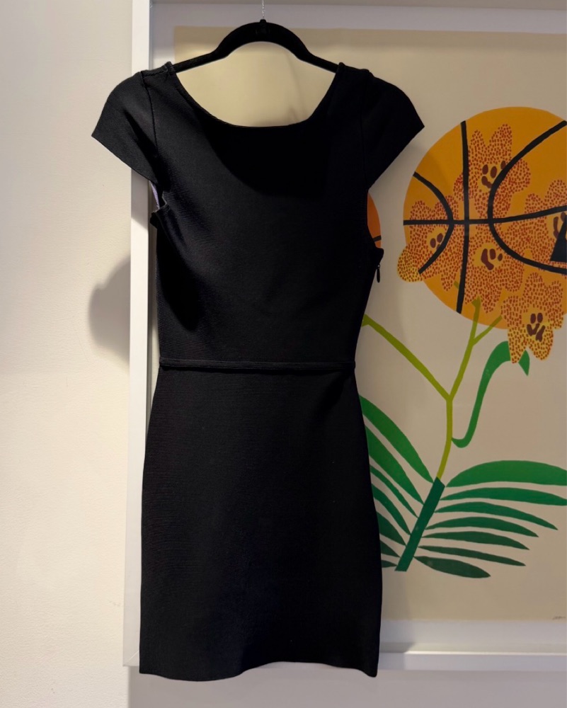 herve leger black mini dress Black Cocktail & Evening Dresses  HERV LGER