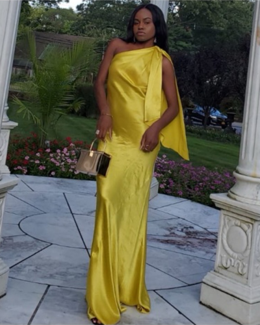Zara Radiant Yellow One-Shoulder Gown by Zara - Pickle